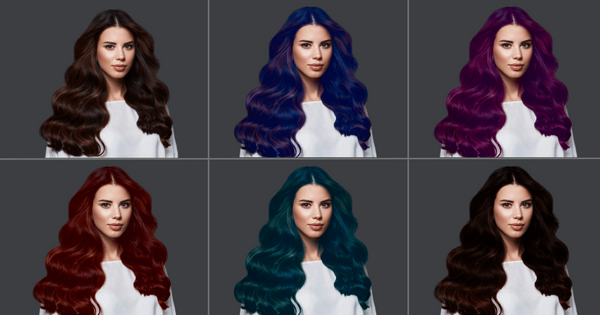 SuperTouch Virtual Hair Color Try-on